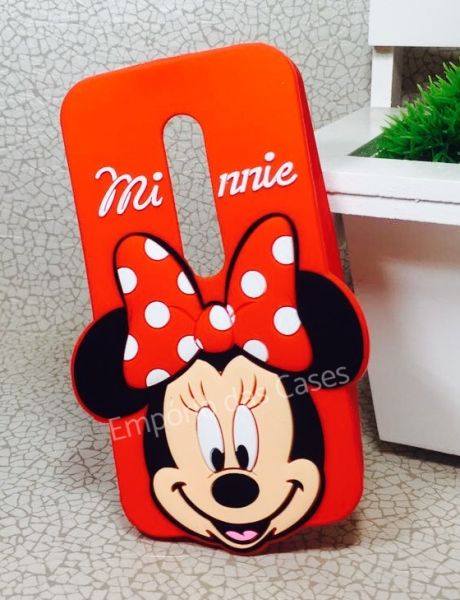 Case 3D Minnie Moto G3