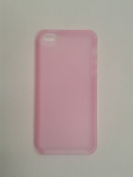 Case Plastico Flexivel Rosa iPhone 5/5s/SE