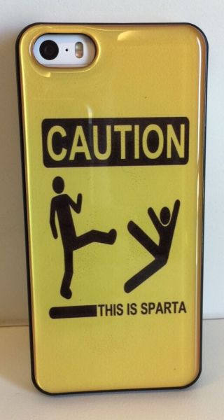 Case Caution This is Sparta iPhone 5/5s/SE