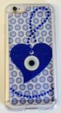 Case de Silicone Amuleto Olho grego iphone 5/5s/SE
