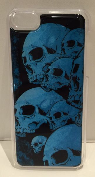 Case Caveira Blue iPhone 5C