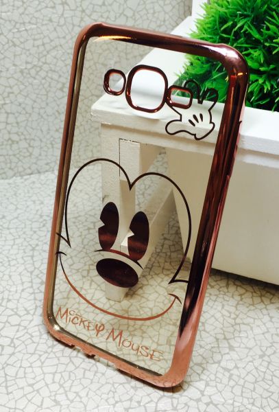 Case Luxo Mickey Face Rose Galaxy J7