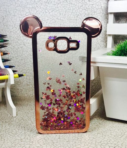 Case Água Orelha Rose Galaxy J7 J700