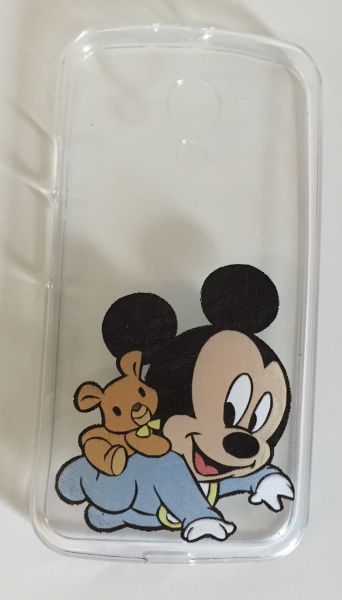 Case de Silicone Mickey Baby Moto G 2