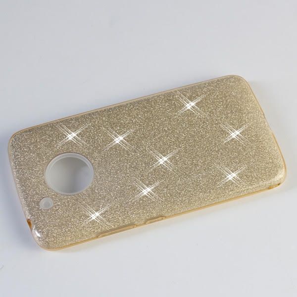 Case Diamante Dourado Moto G6 plus