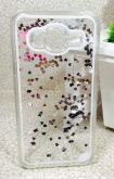 Case Aquário Água Corações Prata Galaxy J5 500