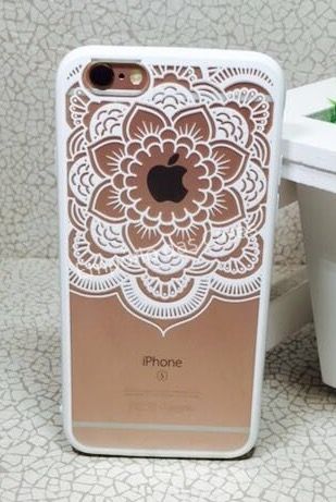 Case Alto Relevo Flor Mandala iphone 6/6s