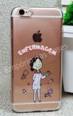 Case de Silicone Profissão Enfermagem iphone 5c