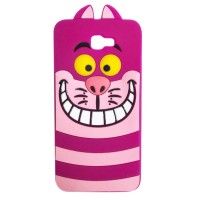 Case 3D Gato Cheshire Alice Galaxy J7 Prime