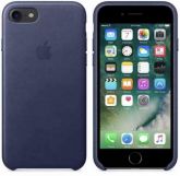 Case de couro Apple Azul meia noite iphone 7