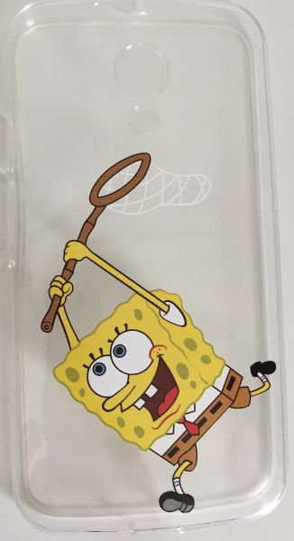 Case de Silicone Bob Esponja Moto G 2