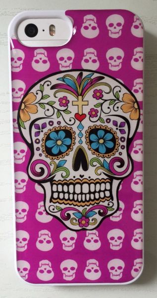 Case de Silicone Caveira iPhone 5/5s/SE