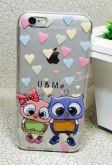 Case de Silicone Corujinhas iphone 6/6s