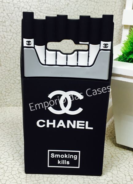 Case 3D Cigarros Preto Galaxy J5 500