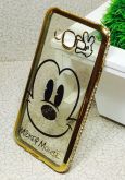 Case Luxo Mickey com Strass Galaxy J7 J700