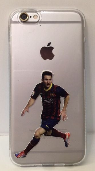 Case de Silicone Messi iPhone 6 Plus/ 6s Plus