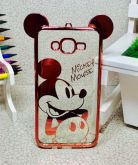 Case Luxo Mickey Pose Orelha Rose Galaxy J7 J700