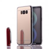 Case de Silicone Gold Galaxy S8