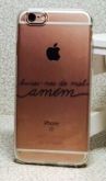 Case de Silicone Livrai-me do mal iPhone 6/6s
