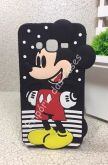 Case 3D Mickey Preto Galaxy Gran Prime