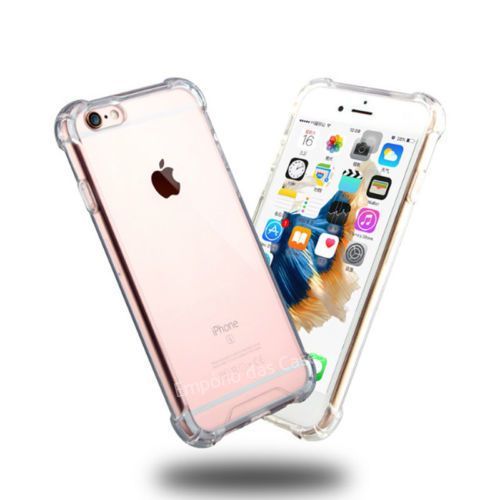 Case de Silicone Borda Luxo iPhone 8