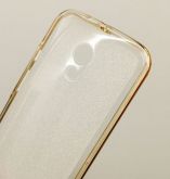 Case Glitter Bumper Dourado Moto G2