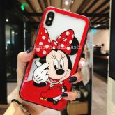 Case 3D Efeito Vidro Minnie iPhone 7 / 8