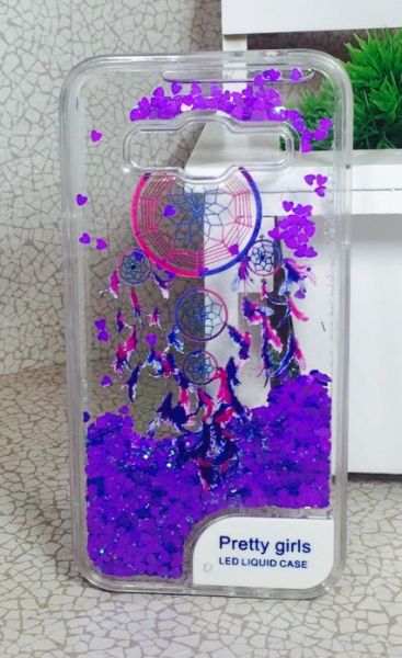 Case Água e Luz Deluxe Roxo Galaxy J3