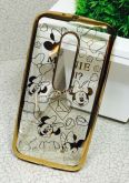 Case Luxo Minnie Dourado Moto G3