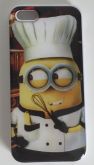 Case de Silicone Minions Cozinheiro iPhone 5/5s/SE
