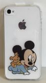 Case de Silicone Mickey Baby iPhone 4/4s
