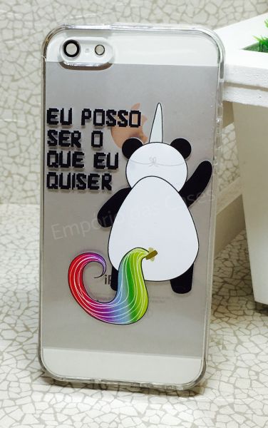 Case de Silicone Posso ser iphone 5/5s/SE