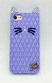 Case 3D Gatinho Katy Perry Lilás iphone 7