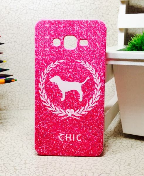 Case 3D Chic Dog Galaxy Gran Prime