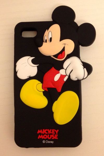 Case Mickey Silicone iPhone 4/4s