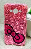 Case Strass Laço Hello Kitty Galaxy J7 J700