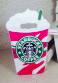 Case 3D Starbucks Rosa Galaxy J5 J510