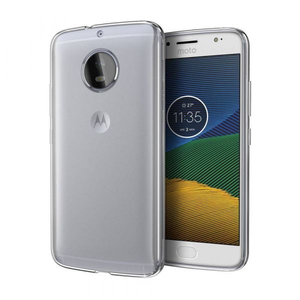 Case de Silicone Transparente MOTO G5s