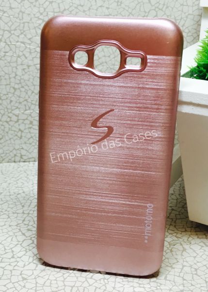 Case Flexível Motomo Rose Galaxy J7 J700