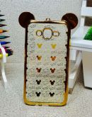 Case Luxo Mickey Mouse Orelha Gold Galaxy J7 J700