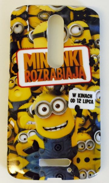 Case de Silicone Minions Moto X3