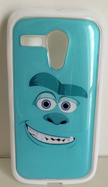 Case com borda de Silicone Sulley Moto G