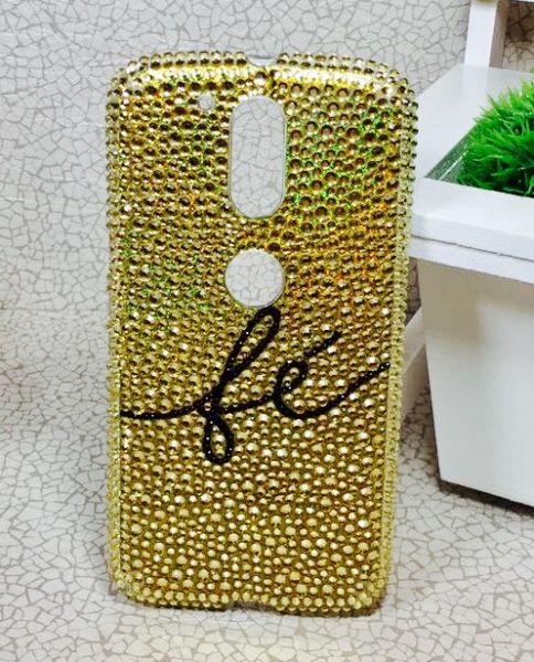 Case Strass Fé Gold Moto G4 /G4 plus