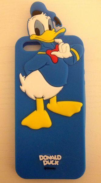 Case Pato Donald Silicone iPhone 5/5s/SE