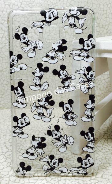 Case de Silicone Mickey Expressões Galaxy A5