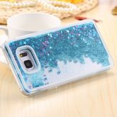 Case Água Glitter Star Azul Galaxy S7