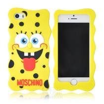 Case 3D Bob Esponja Lingua Moschino iPhone 5C