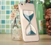 Case Ampulheta Azul Claro Silicone iPhone 5/5s/SE