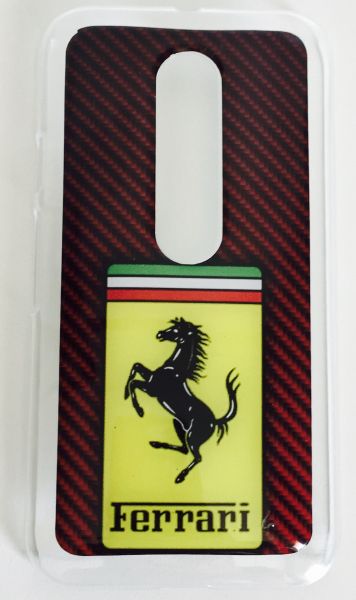 Case Acrílico Ferrari Moto G3