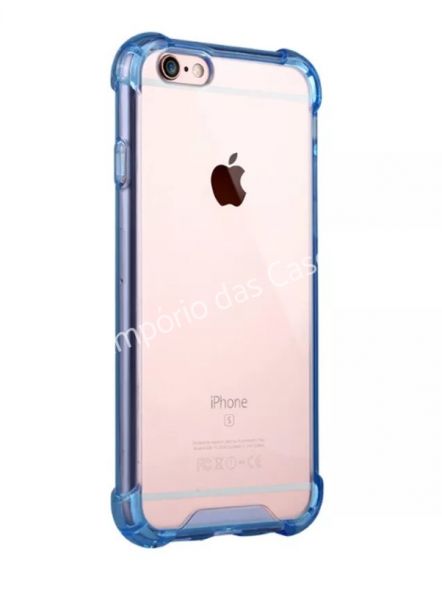 Case Anti Impacto Azul iPhone 6/6s